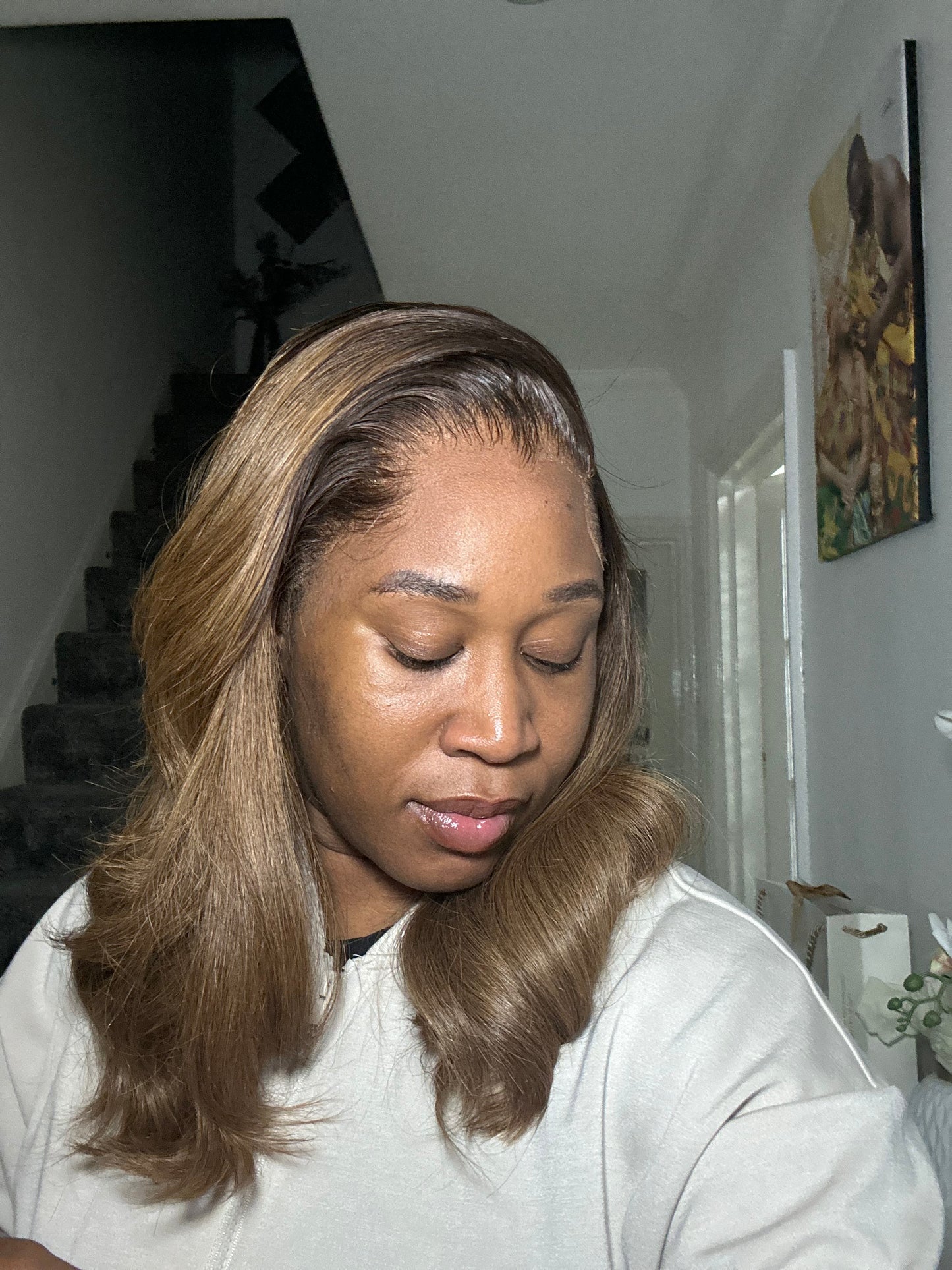 BIRTHDAY HIGHLIGHT HD Luxury Lace Frontal Unit 14”