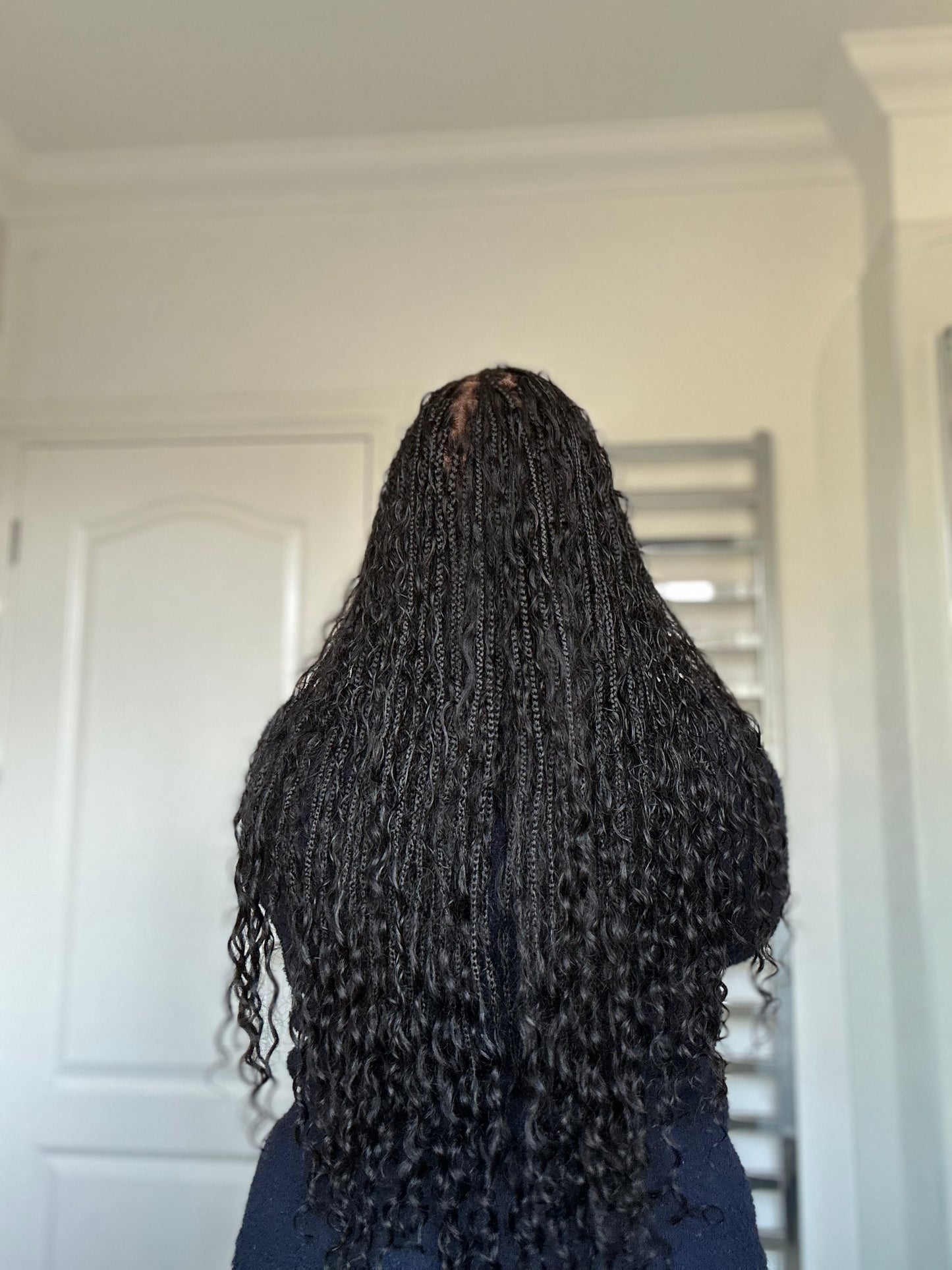 HUMAN HAIR BOHO BRAIDS HD Luxury FULL LACE Unit