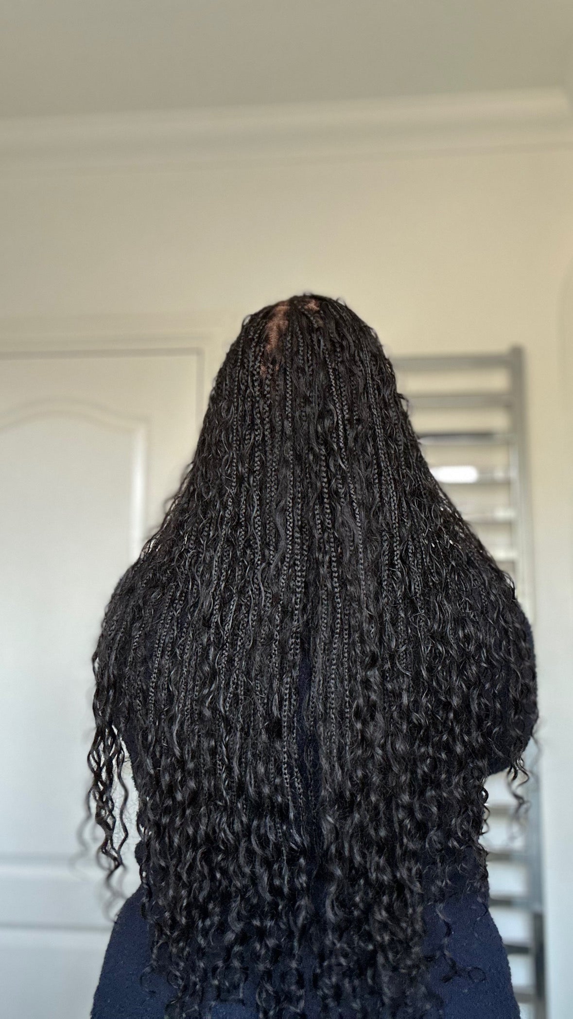 HUMAN HAIR BOHO BRAIDS HD Luxury FULL LACE Unit
